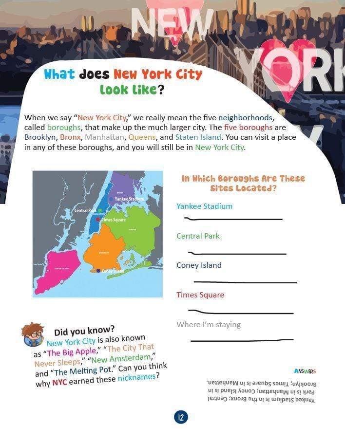 Kids' Travel Guide - New York City – FlyingKids®