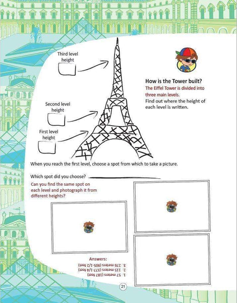 FlyingKids book Kids' Travel Guide - Paris