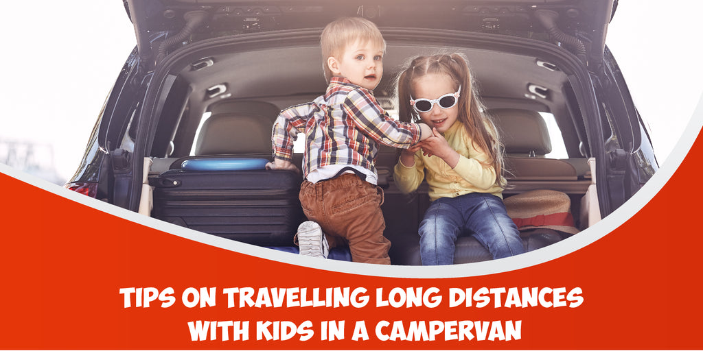 5 Tips on travelling long distances with kids in a campervan