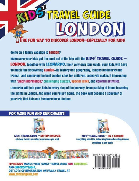 FlyingKids book Kids' Travel Guide - London
