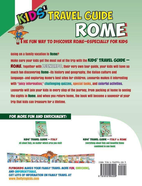 FlyingKids book Kids' Travel Guide - Rome