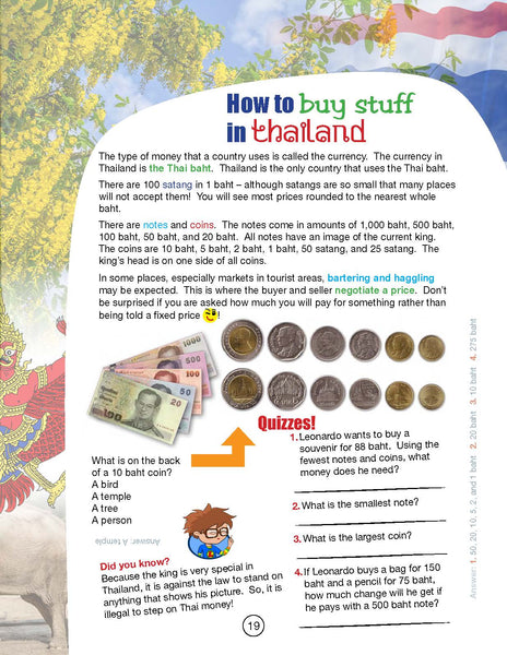 FlyingKids book Kids' Travel Guide - Thailand