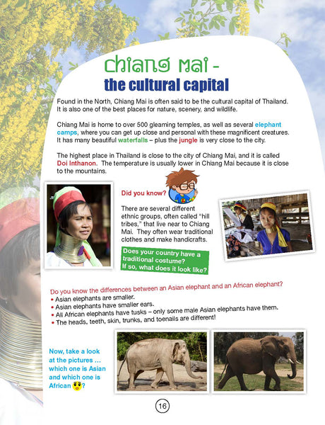 FlyingKids book Kids' Travel Guide - Thailand