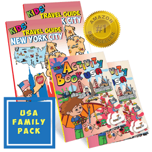 FlyingKids Pack books New York Family Pack