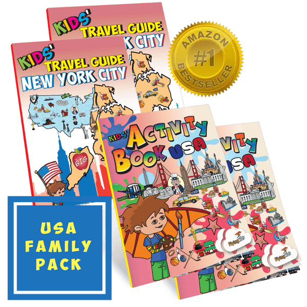 FlyingKids Pack books New York Family Pack